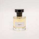 TUCKSON Cafe 75 Eau de parfum 50ml atomiser front, with black metal Tuckson overcap 