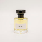 TUCKSON Sig Fig Eau de parfum 50ml atomiser front, with black metal Tuckson overcap 
