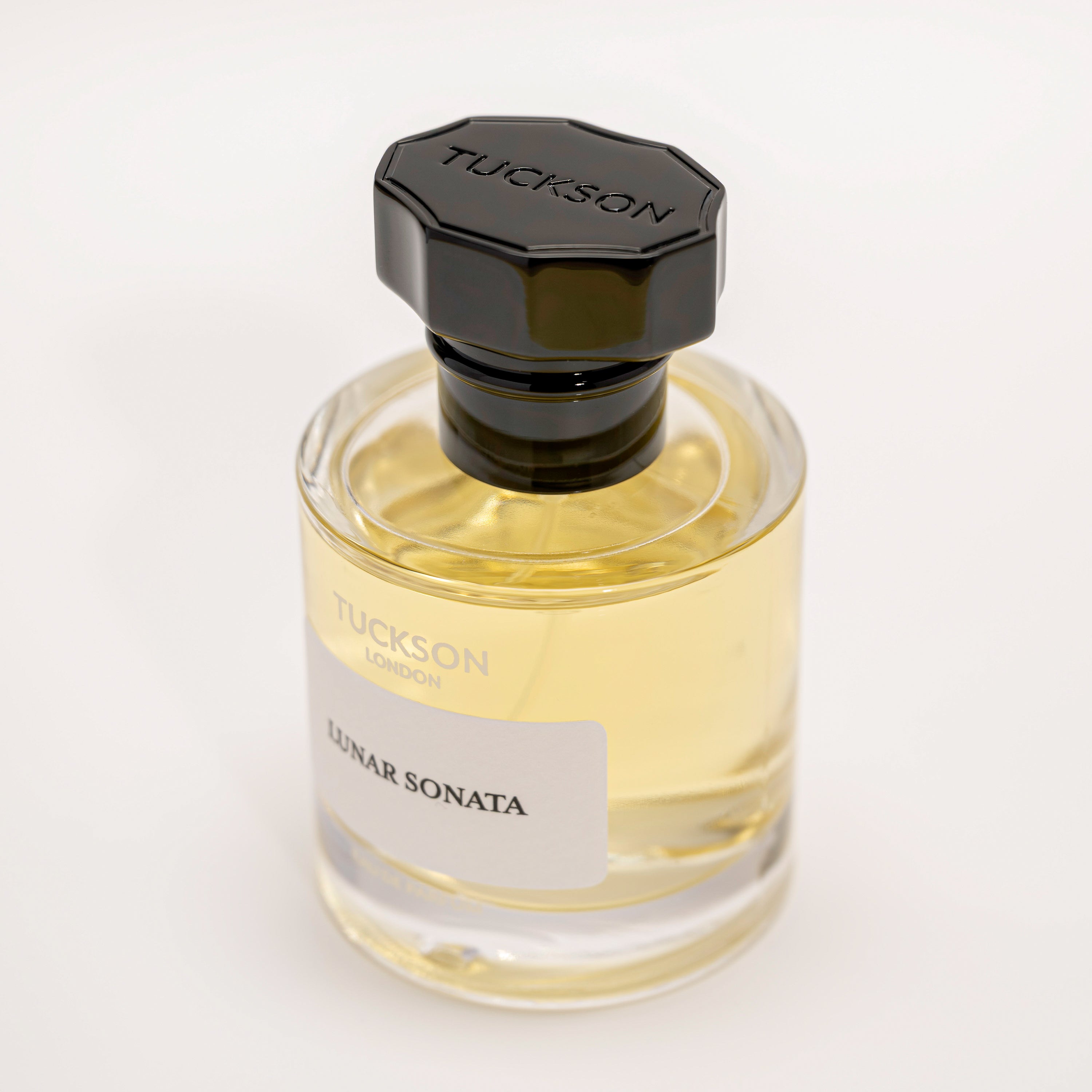 TUCKSON Lunar Sonata Eau de parfum 50ml atomiser top, with black metal Tuckson overcap 
