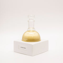 Tuckson Flagship Landing Point Eau de Parfum flask on hand made porcelain base 
